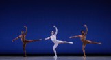 Three dancers perform in the Houston Ballet's new ballet based on C.S. Lewis's The Four Loves.