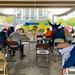 Church Under the Bridge gathers for Easter 2021 in Austin.