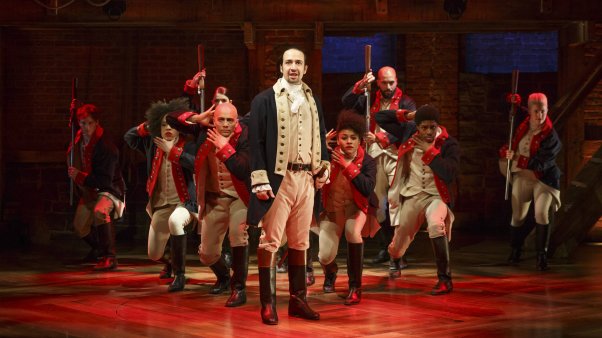 Lin-Manuel Miranda leads the cast of the runaway Broadway hit 'Hamilton: An American Musical.'